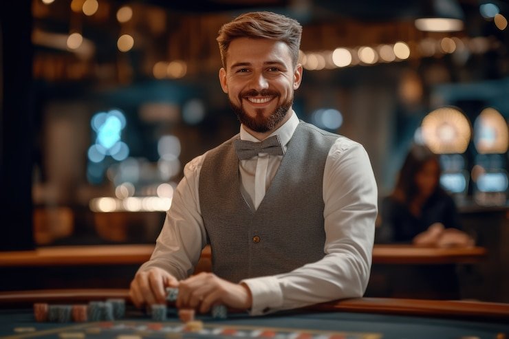 h5 svip2 Koprok live dealer table with cards visible